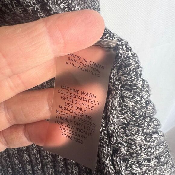 Chaus Open Front Waterfall Long Sleeve Knit Cardigan Women's Size Large - Picture 6 of 8